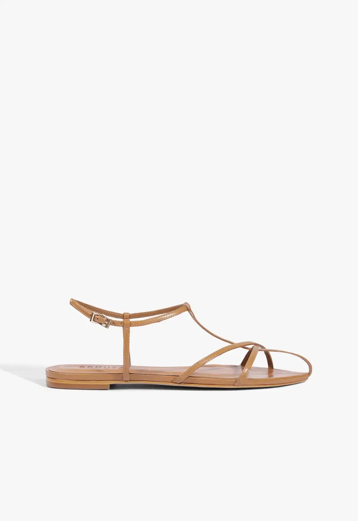 Lowen Leather Flat Sandal