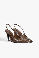 Lexi Sling Leather Pump