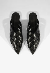 Pietra Leather Flat