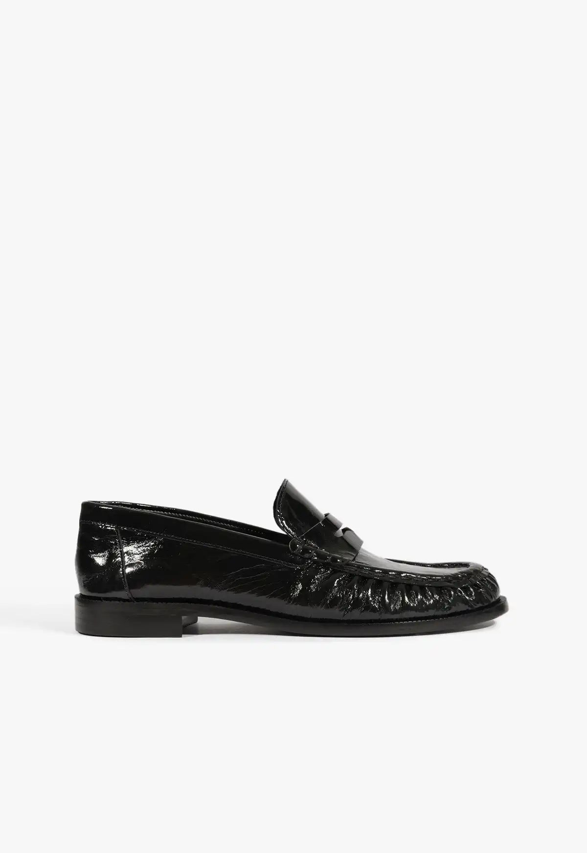 Tyche Patent Leather Flat