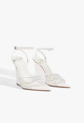 Elodie Vinyl Wedge Sandal