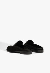 Tyche Mule Suede Flat