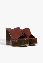 Dalle Studs Suede Sandal