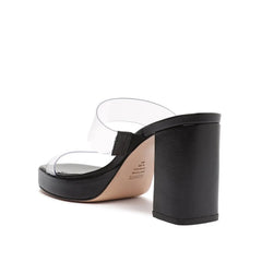 Ariella Platform Vinyl Sandal