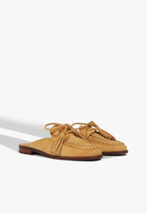 Kim Mule Suede Flat