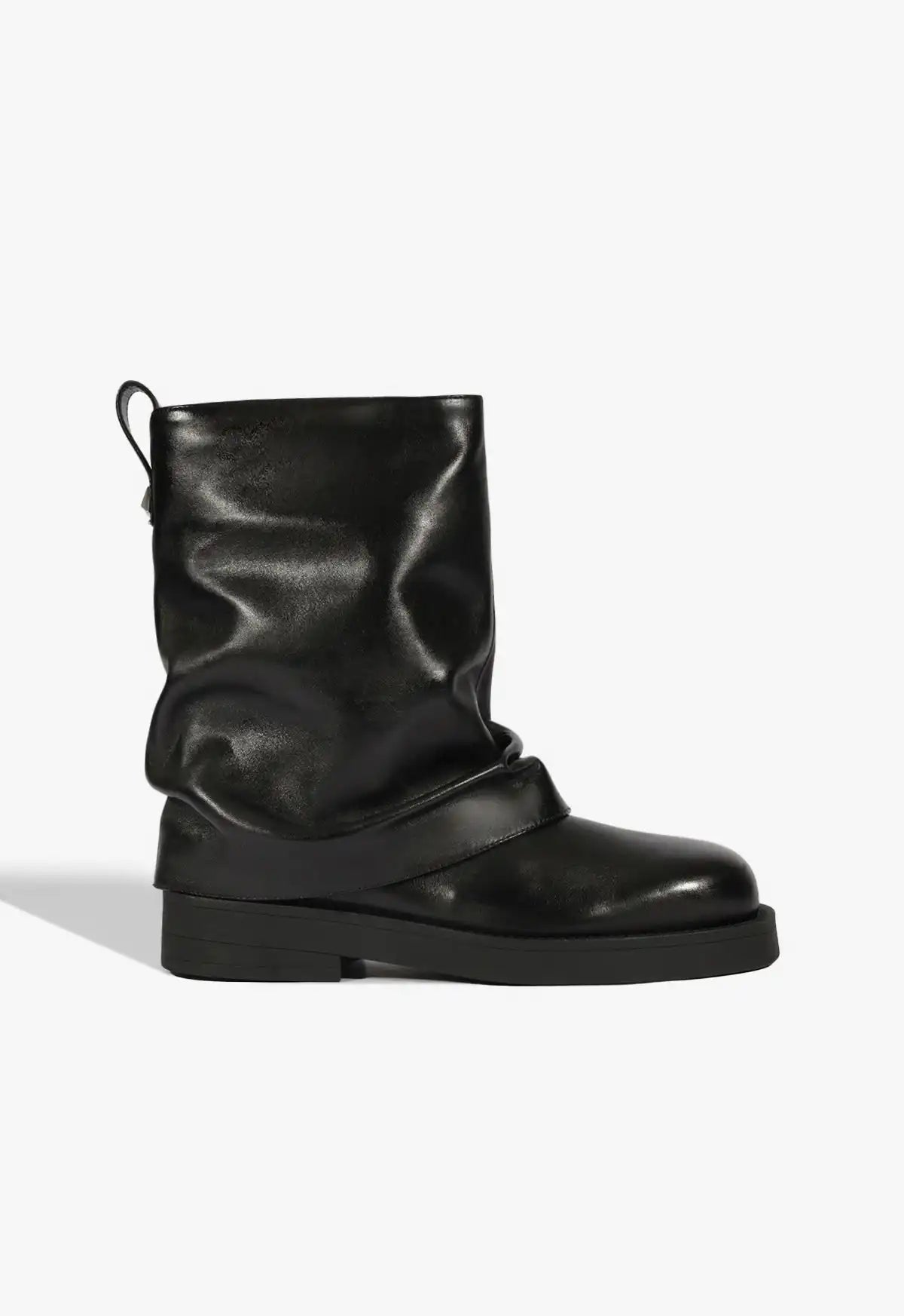Keira Cloak Leather Bootie