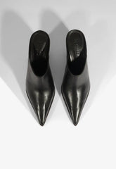 Mikki Mule Leather Pump