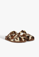 Sydney Calf Hair Clog