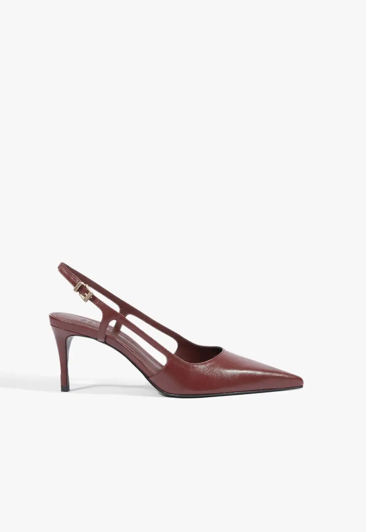 Boris Mid Leather Pump