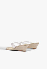 Roslyn Raffia Wedge Sandal