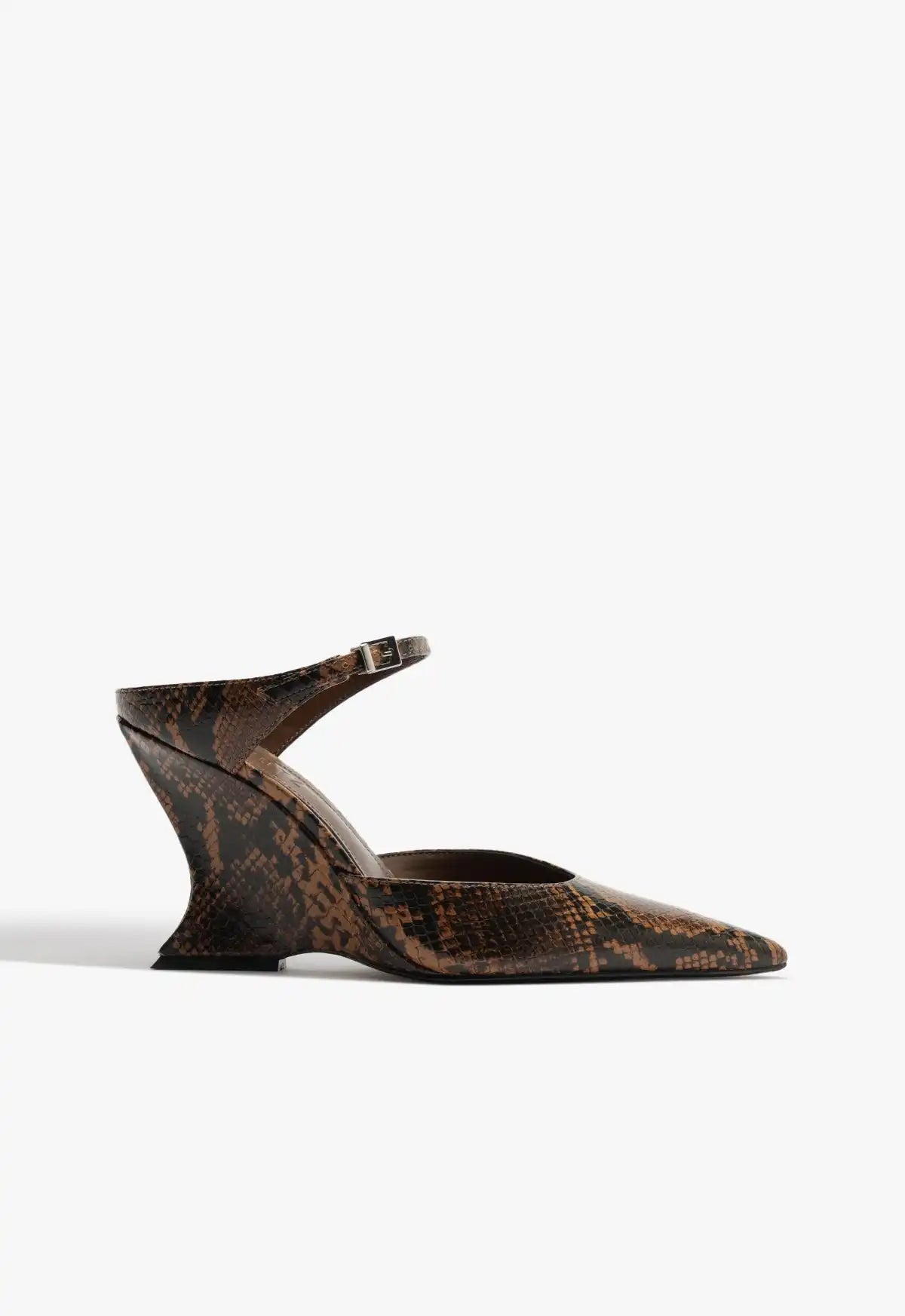 Siena Buckle Mule Pump