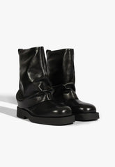 Keira Cloak Leather Bootie