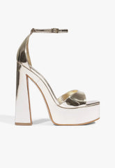 Tate Platform Metallic Sandal