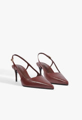 Boris Mid Leather Pump