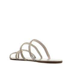 Phoebe Metallic Nappa Leather Sandal