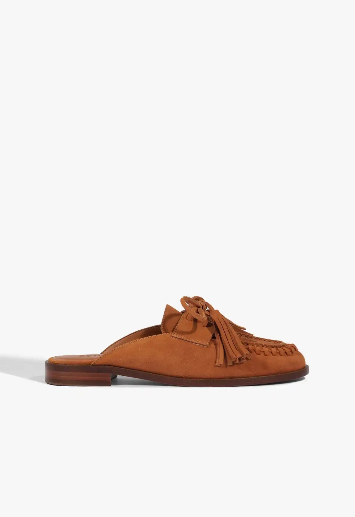Kim Mule Suede Flat