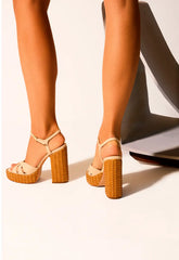 Keefa Straw Sandal
