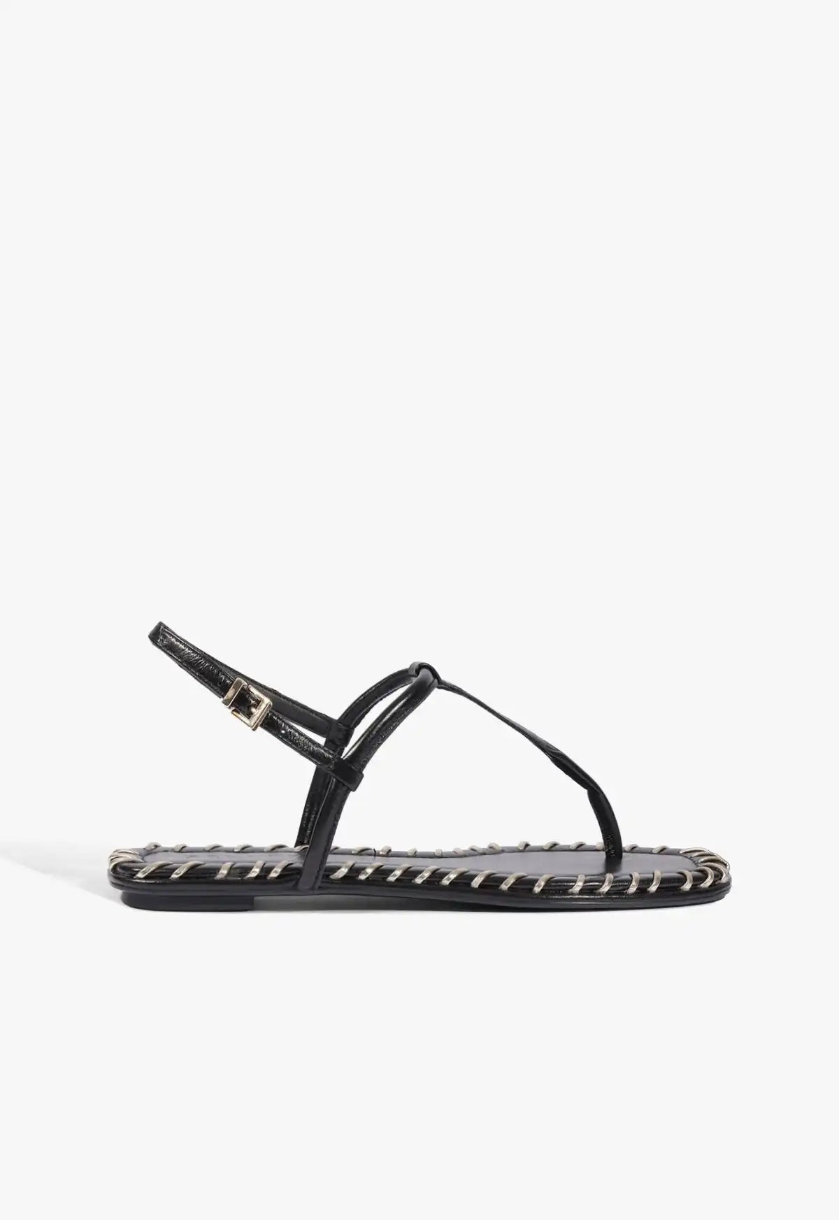 Elsha Sewing Leather Sandal
