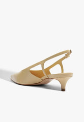 Boris Kitten Leather Pump