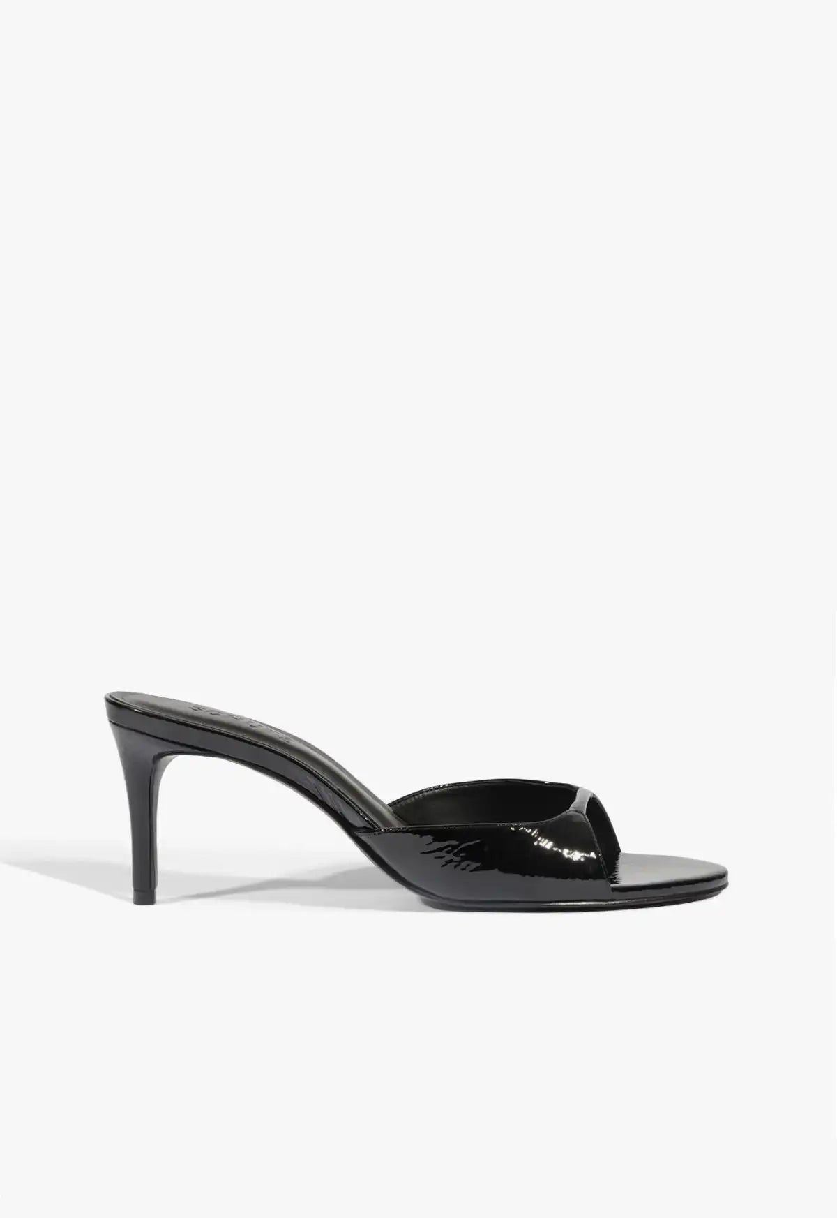 Arlette Mule Patent Leather Sandal
