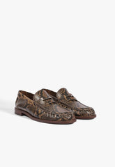 Tyche Leather Flat