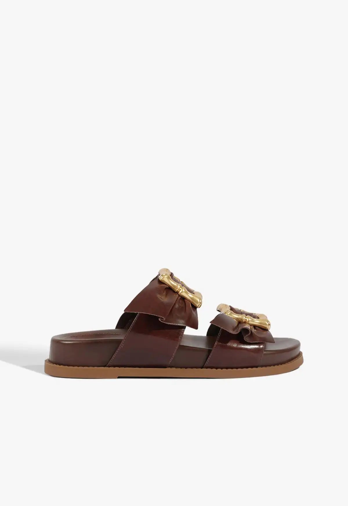 Enola Bamboo Leather Sporty Sandal