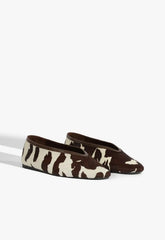 Courtney Hair Calf Flat