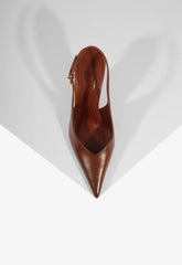 Siena Buckle Leather Pump