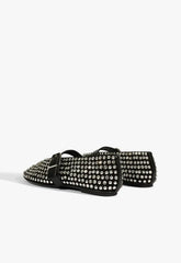 Eiza Glam Suede Flat