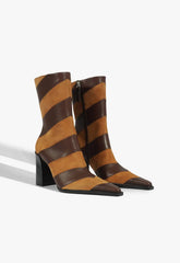 Raffaela Chevron Leather Boot